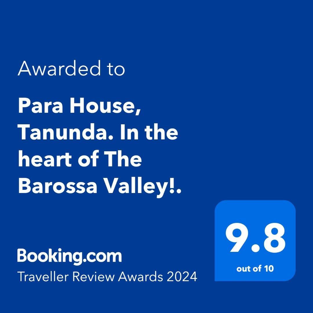 Para House, Tanunda. In The Heart Of The Barossa Valley!. Villa Bagian luar foto
